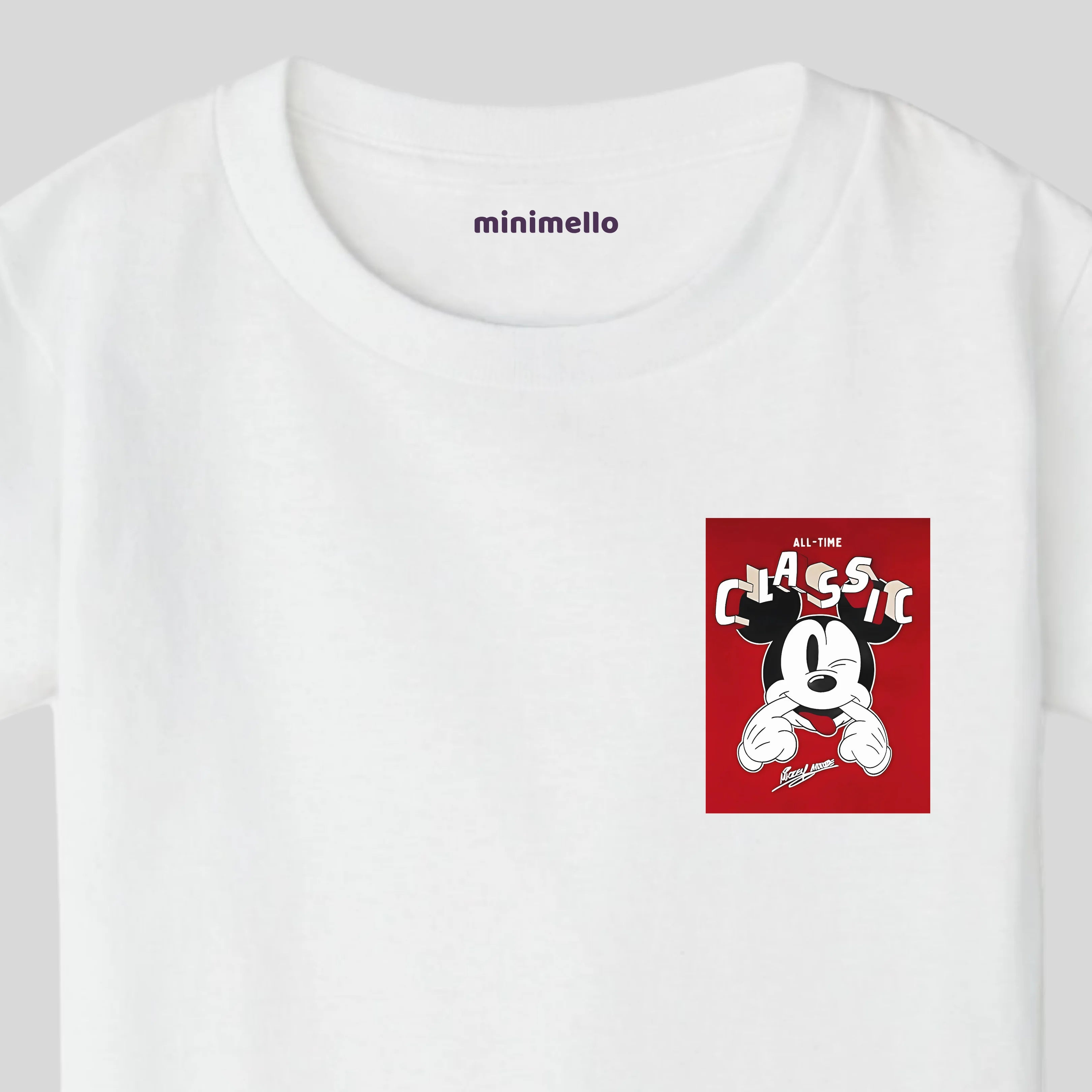 Classic Cartoon Patch Tee