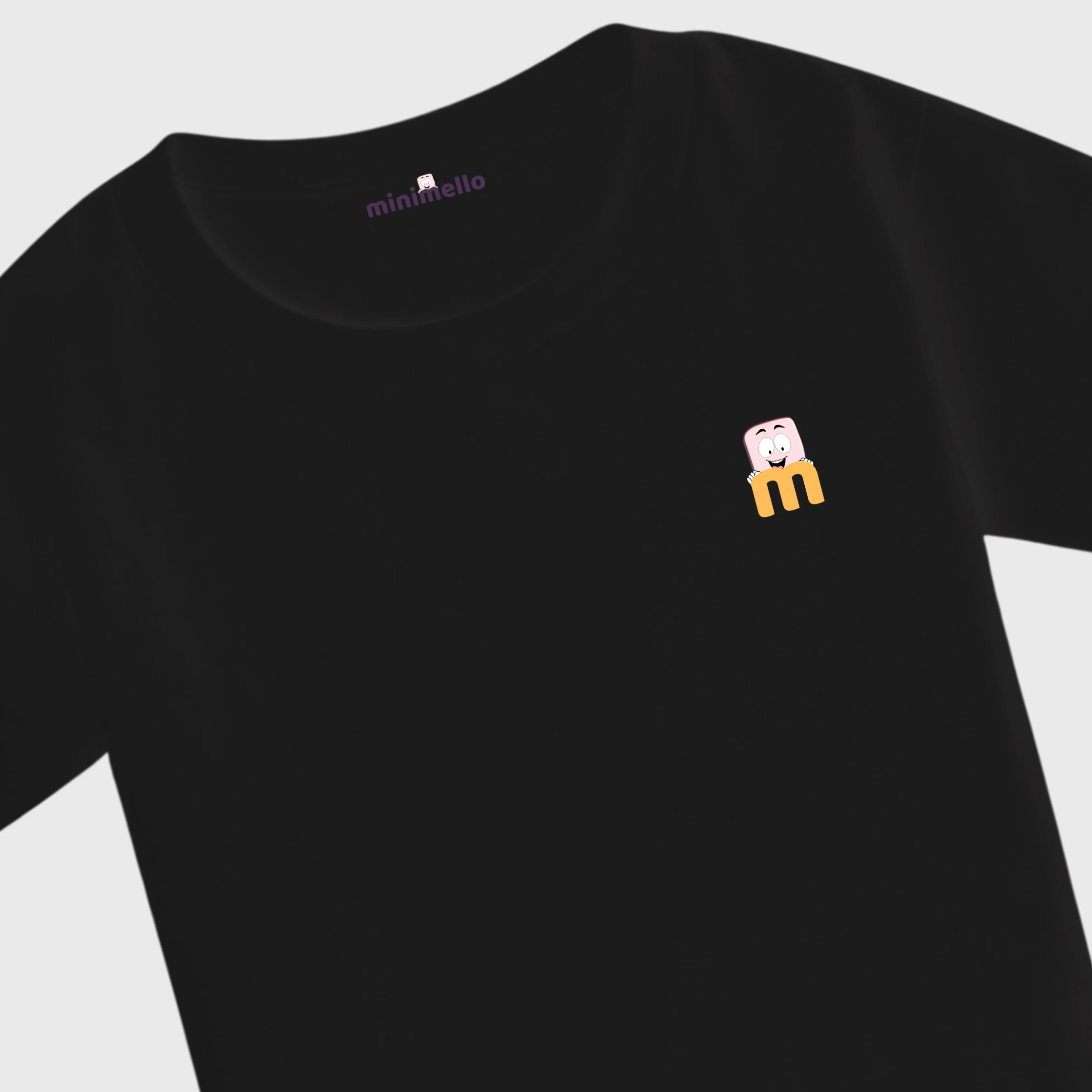 Minimello Signature Logo Tee – Black - Minimello