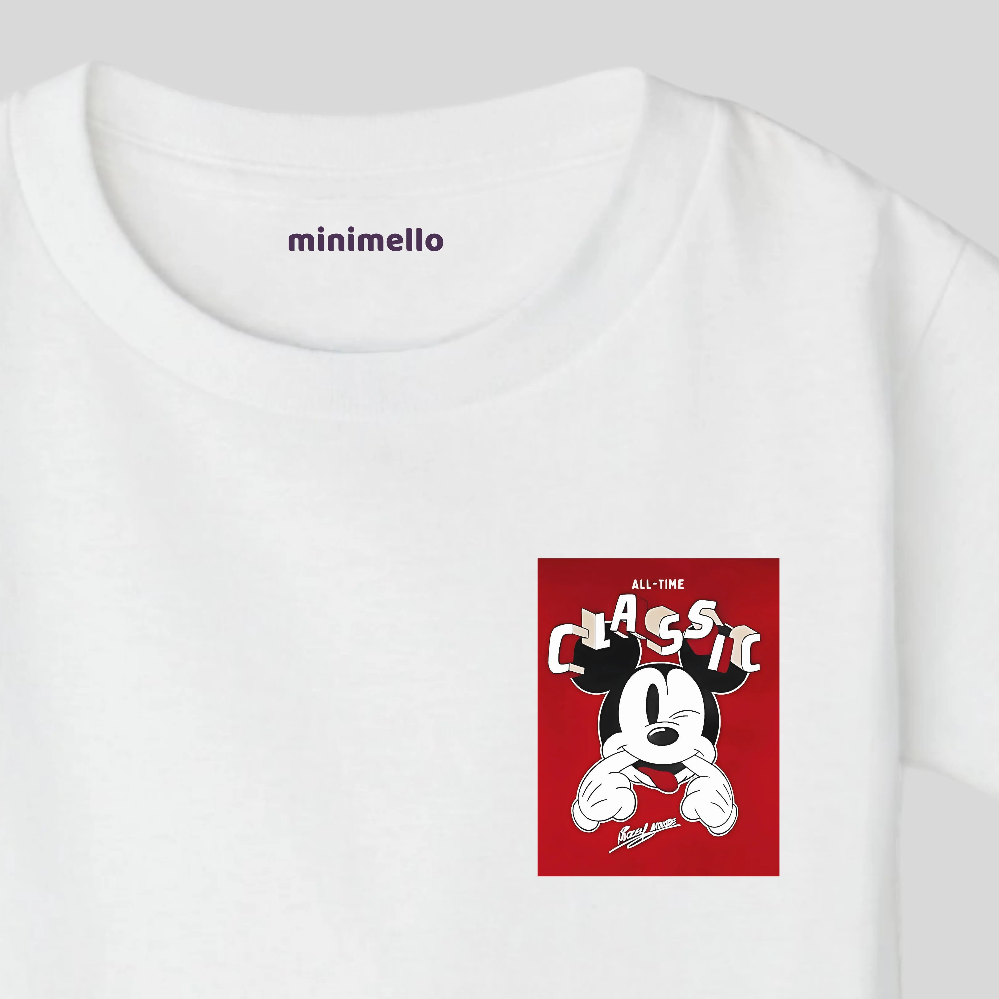 Classic Cartoon Patch Tee - Minimello