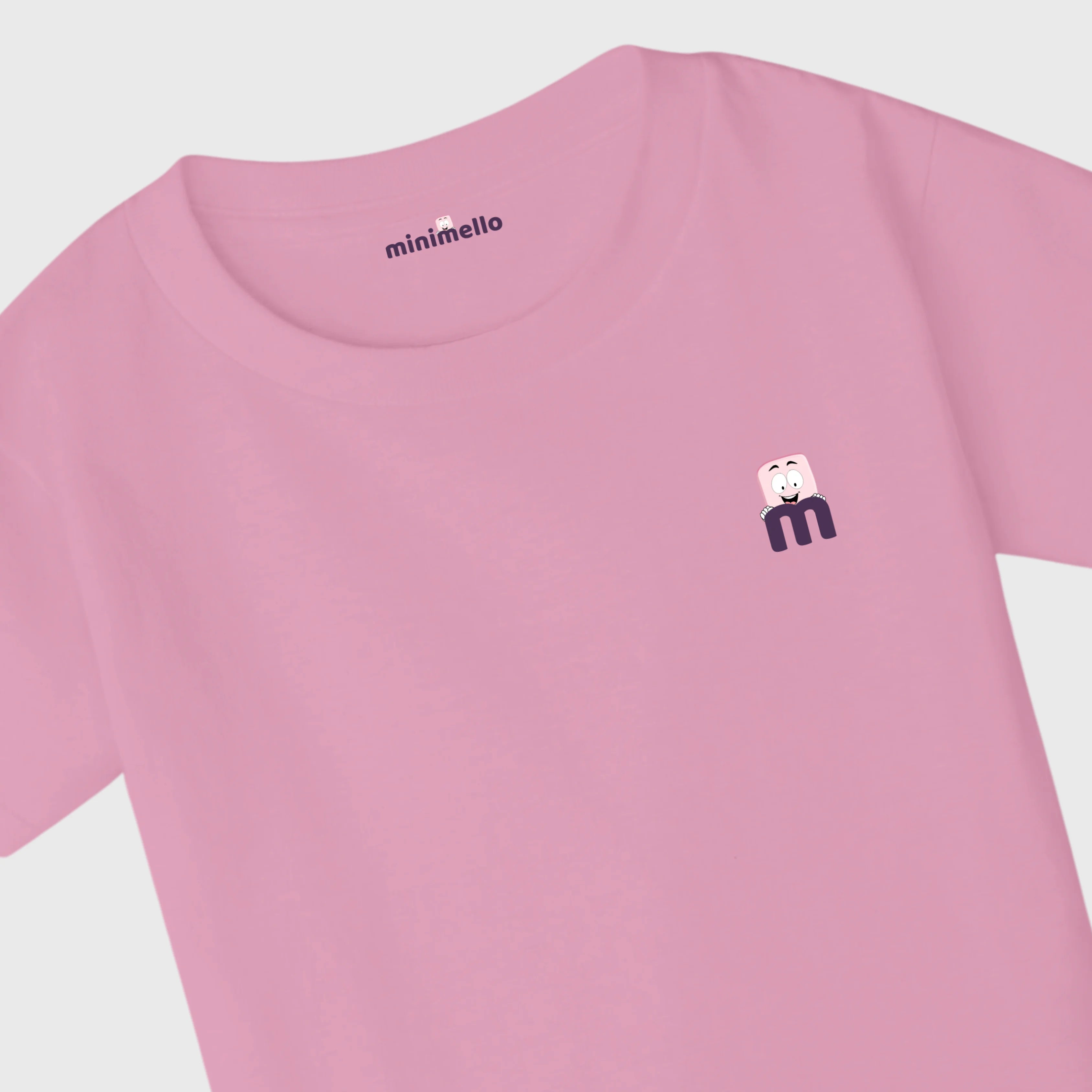 Minimello Signature Logo Tee – Pink - Minimello