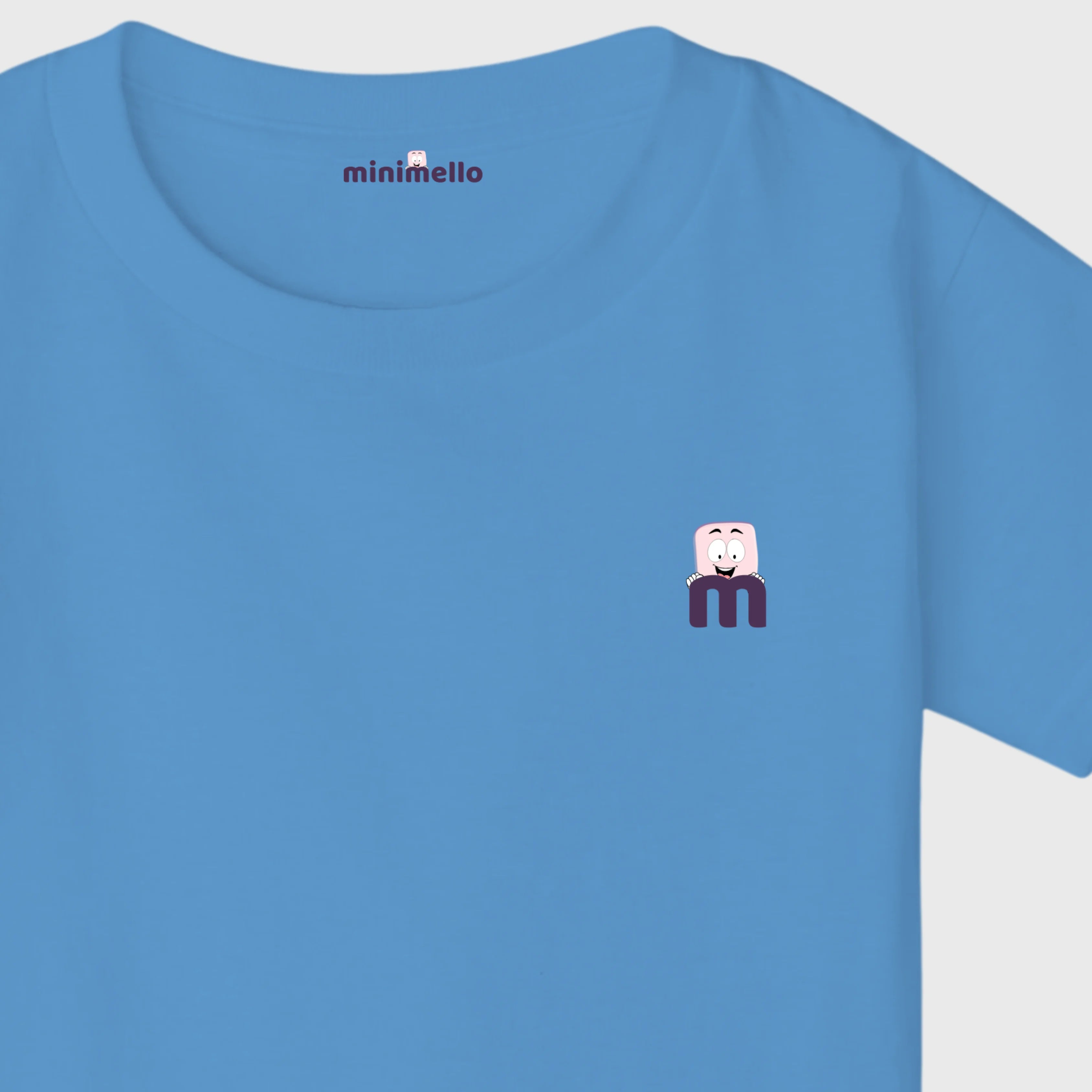 Minimello Signature Logo Tee – blue