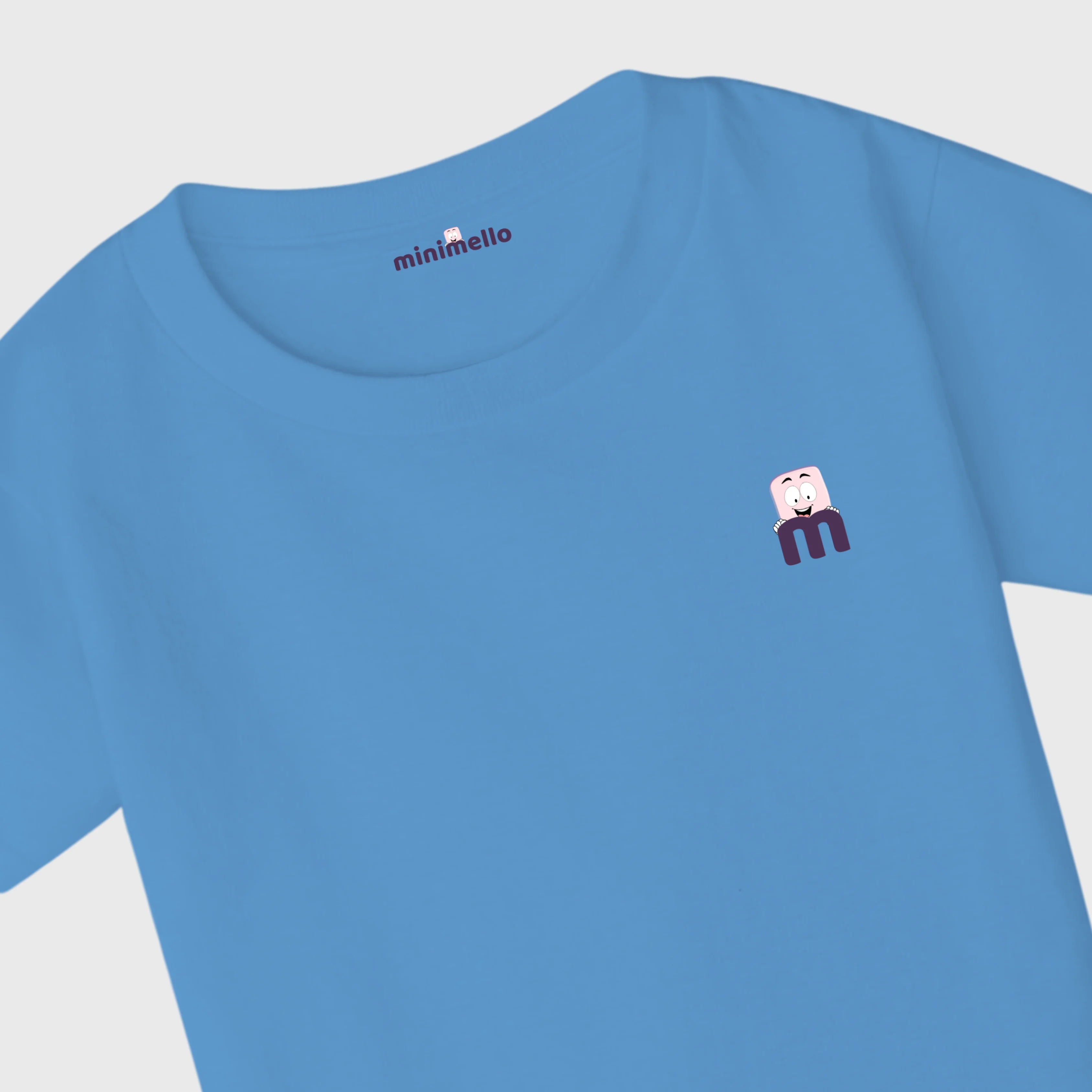 Minimello Signature Logo Tee – blue - Minimello