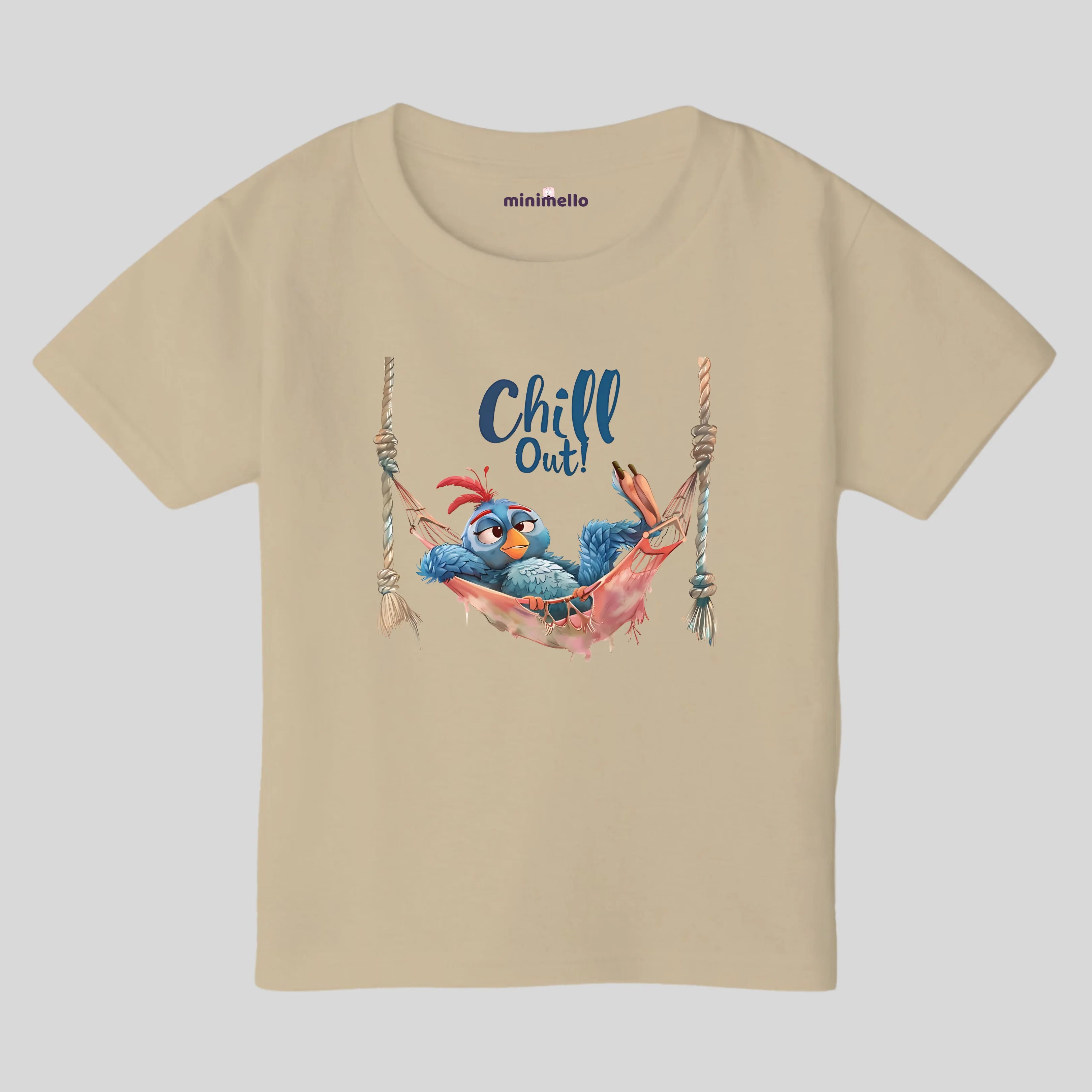 Chill Out Parrot Tee - Minimello