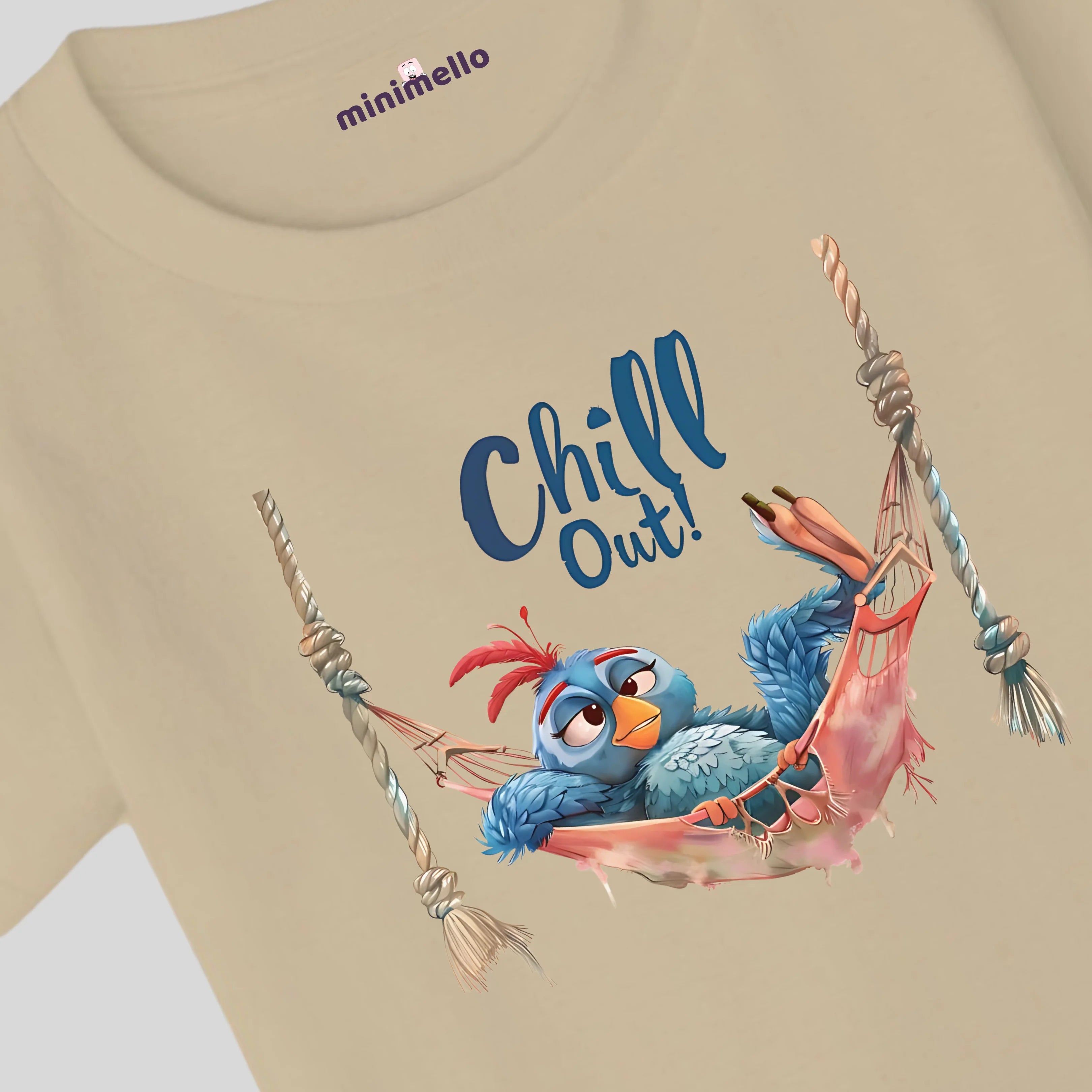 Chill Out Parrot Tee - Minimello