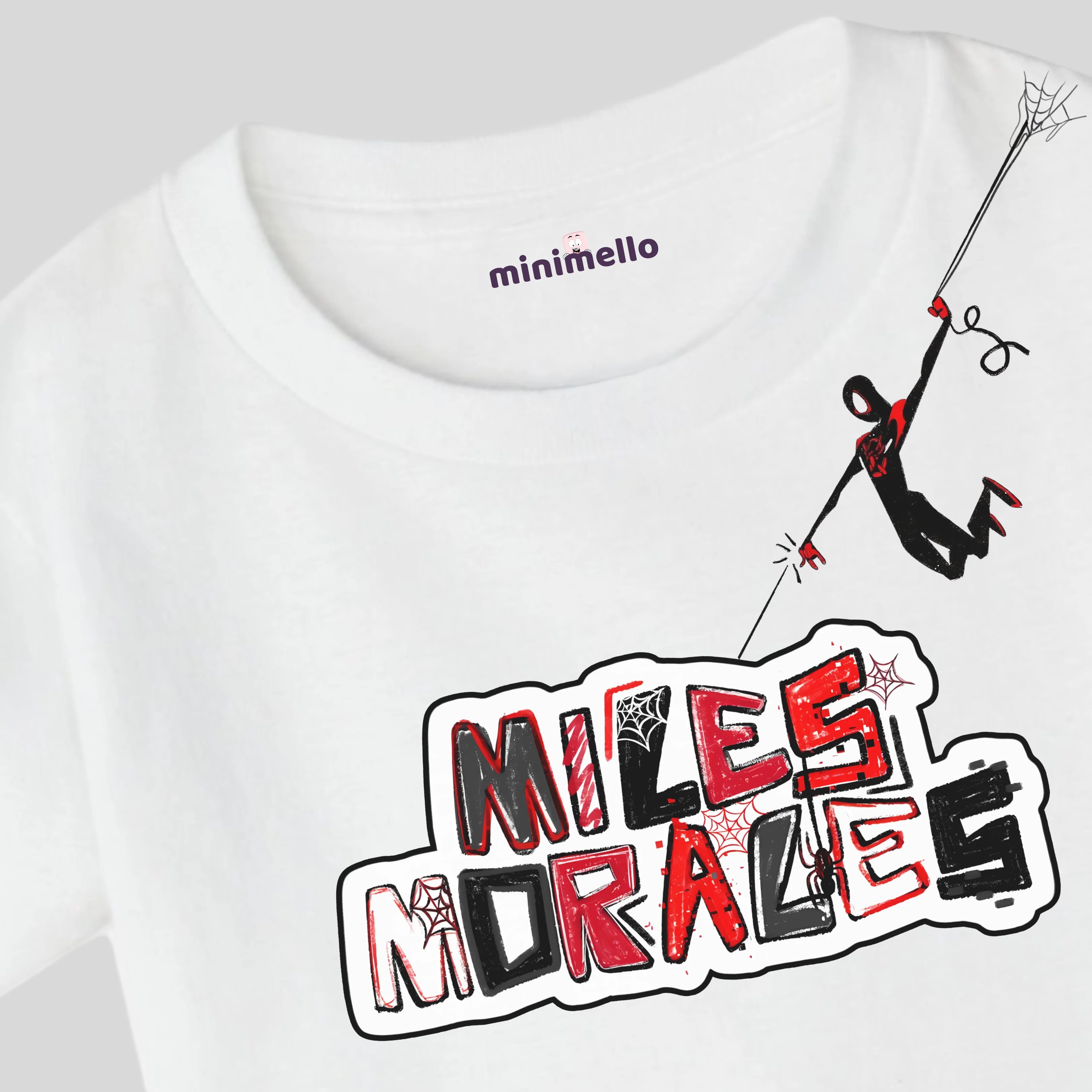 Miles Morales Web-Slinger Kids T-Shirt - Minimello